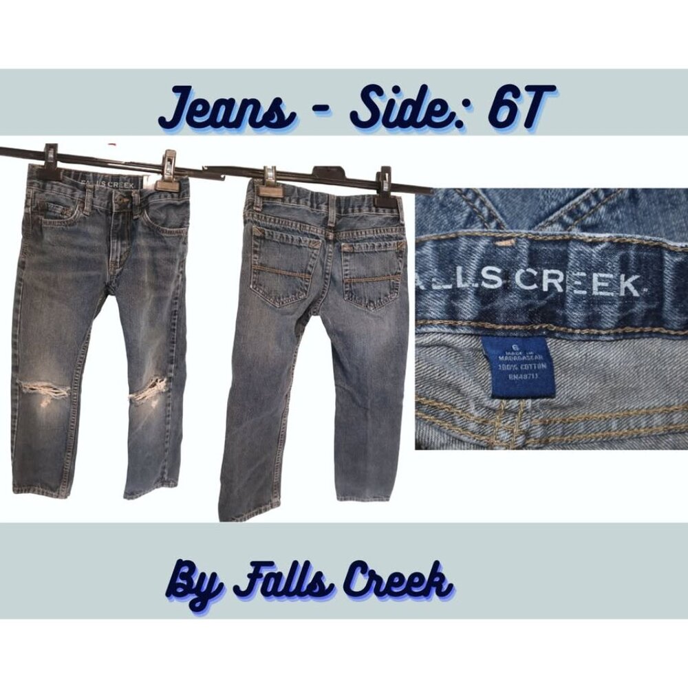 Boys Jeans Bundle 4 Pairs – Size 5T & 6T Old Navy, Children’s Place - Picture 6 of 7
